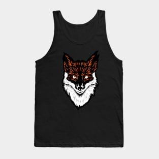 fox head Tank Top